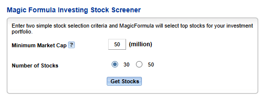Stock Screener