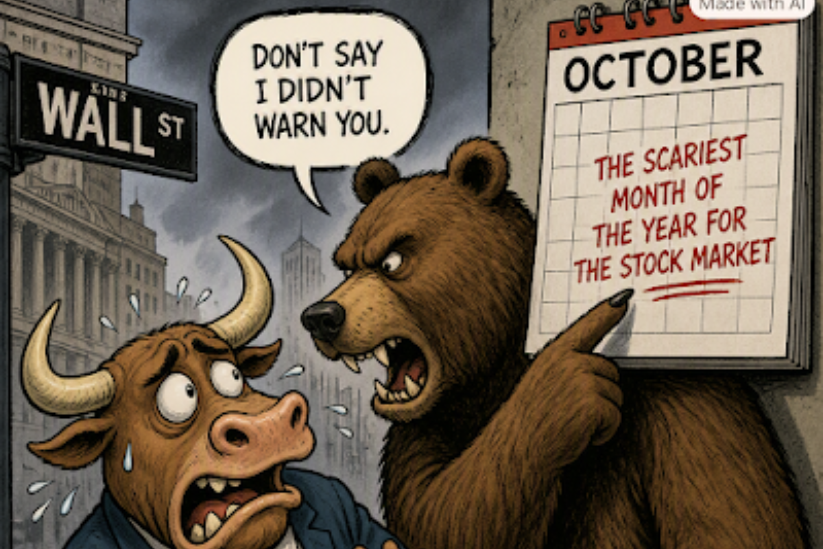 S&P 500 Rebounds As Investors Get Ready To Face The Scariest Month For Stocks