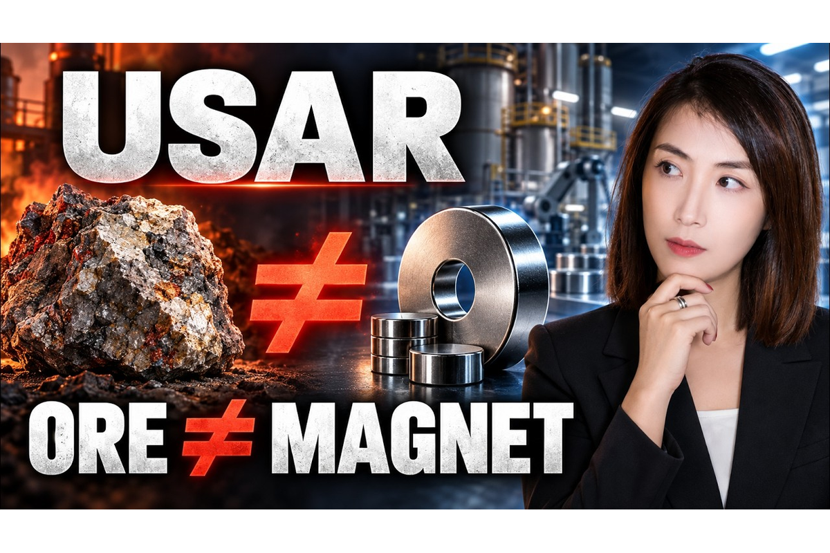USAR Stock: The $1.2B Bet To Break China’s Rare-Earth Grip