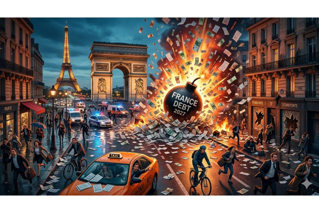 French Budget Deficit Explodes Into A Major Debt Crisis And Riots
