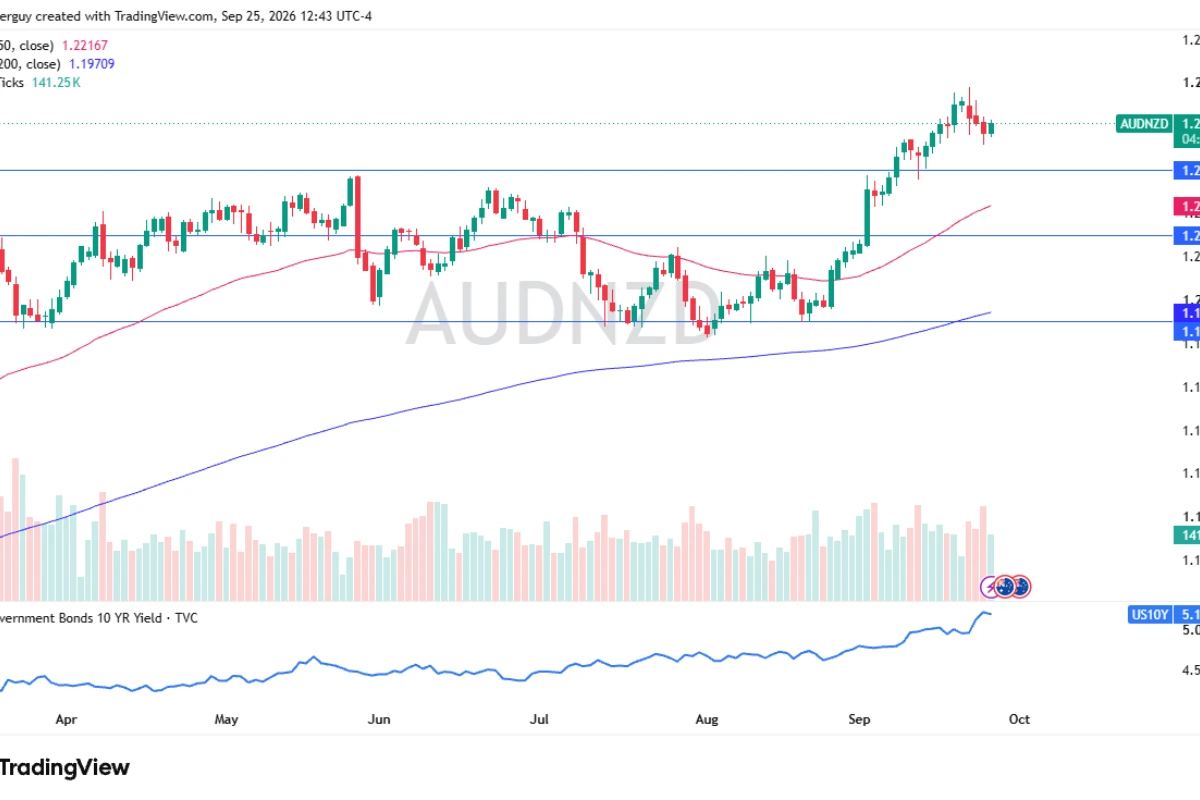 AUD/NZD Technical Analysis: Bull Flag Holds As RBA Rate Edge Supports The Aussie
