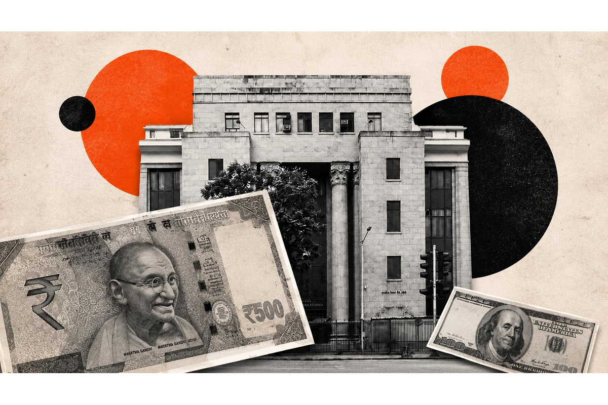 Indian Rupee Approaches All-Time Low Around 97 After RBI's Hawkish Policy Decision