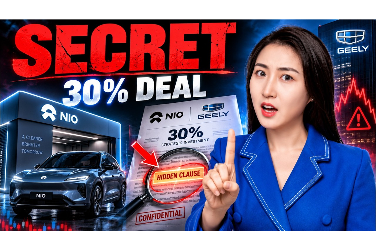 NIO Stock: Geely's 30% Deal Has A Secret