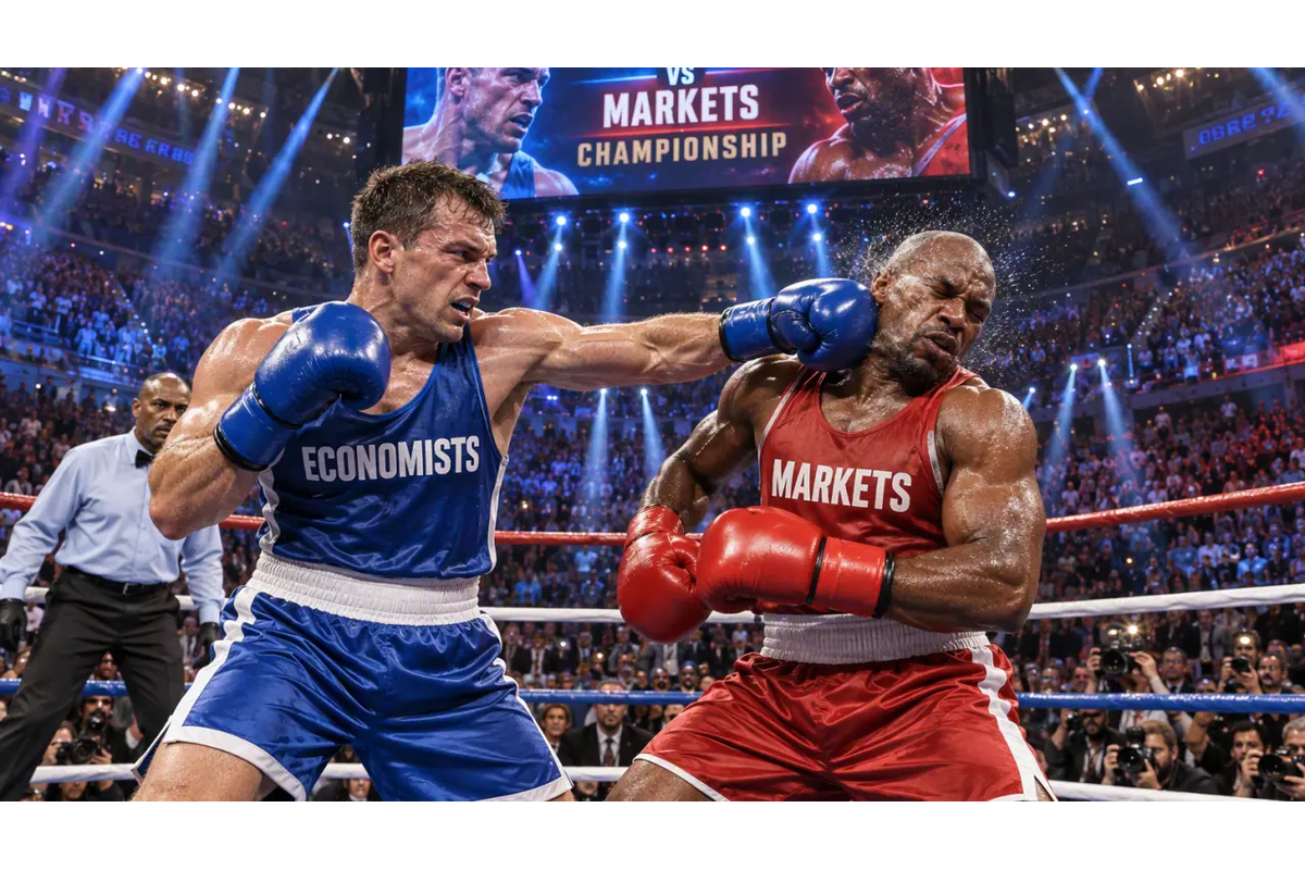 It’s Economists Vs. Markets, And There Can Only Be One Winner
