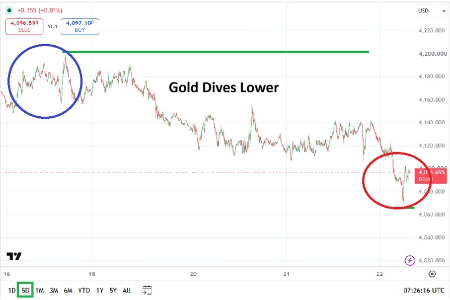 Gold Selloff Tests Buyer Conviction Near Key Support