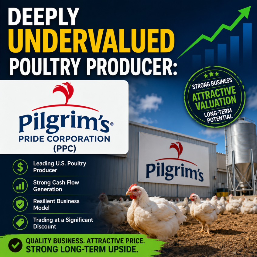 Deeply Undervalued Poultry Producer: Pilgrim’s Pride Corporation