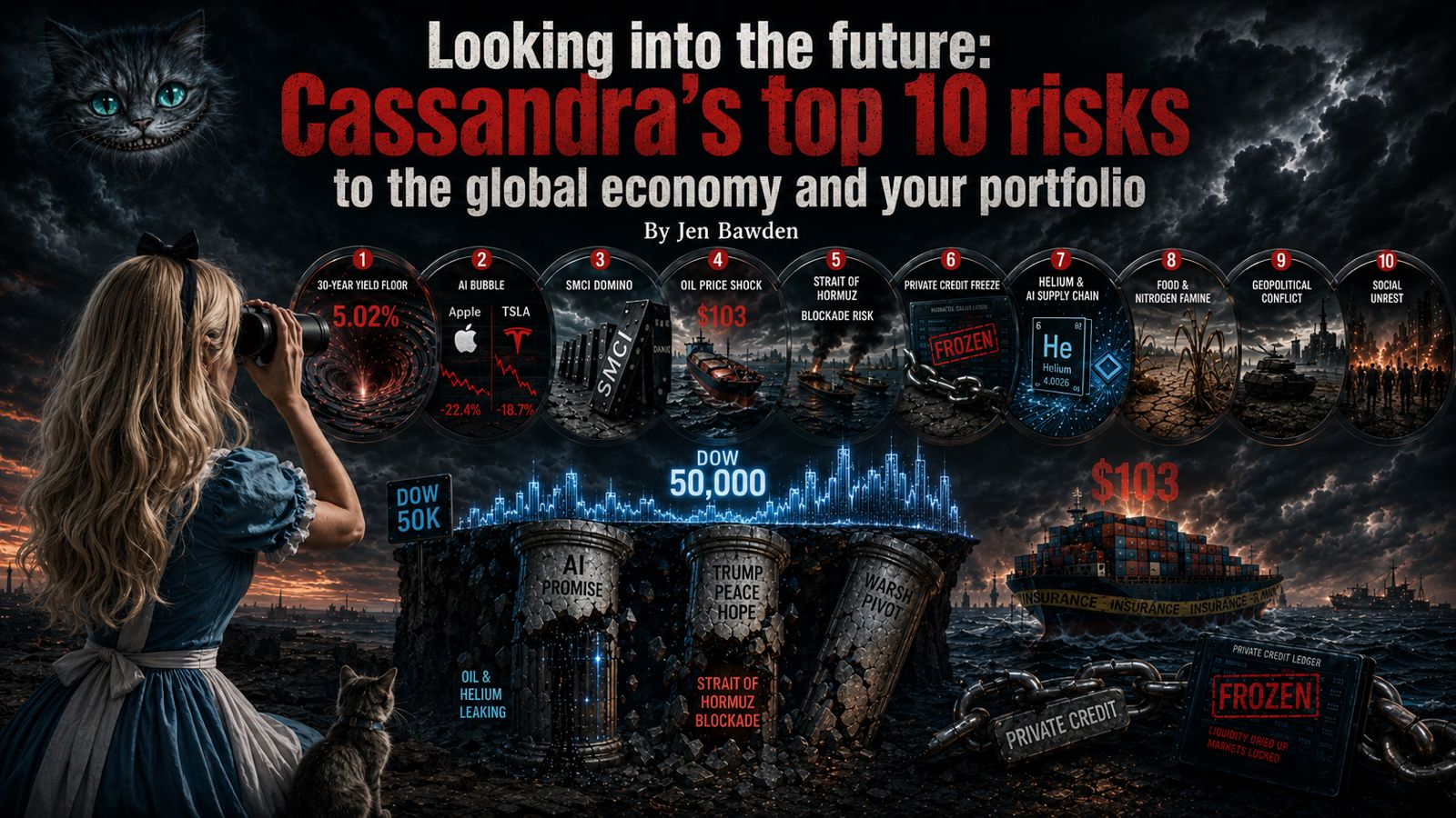 Looking Into The Future: Cassandra’s Top 10 Risks To The Global Economy And Your Portfolio