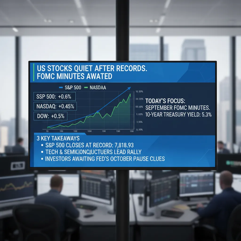 Wall Street records face a Fed test