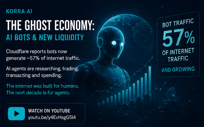 Watch The Ghost Economy: AI Bots and New Liquidity