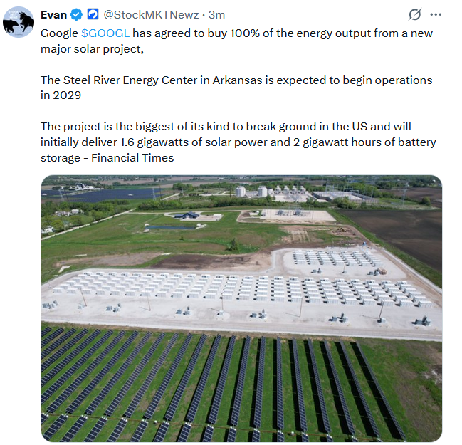 ai energy solar google