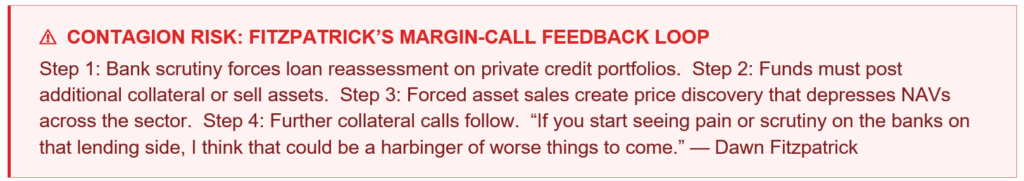 Private credit contagion risks