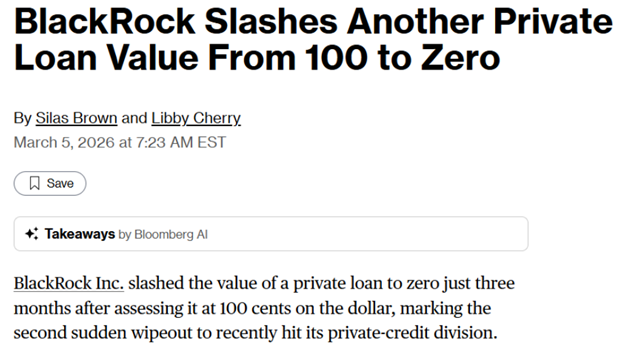 blackrock private credit value