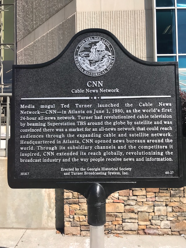 CNN Georgia Historical Marker