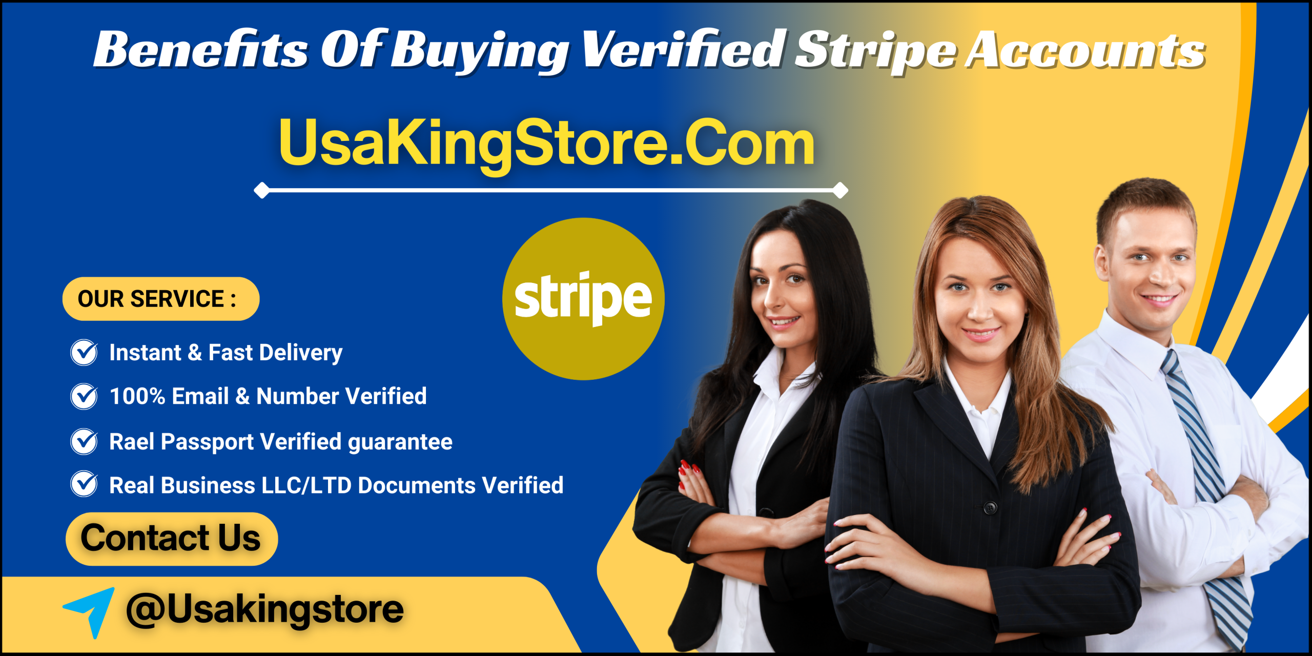 Buy verified stripe accounts