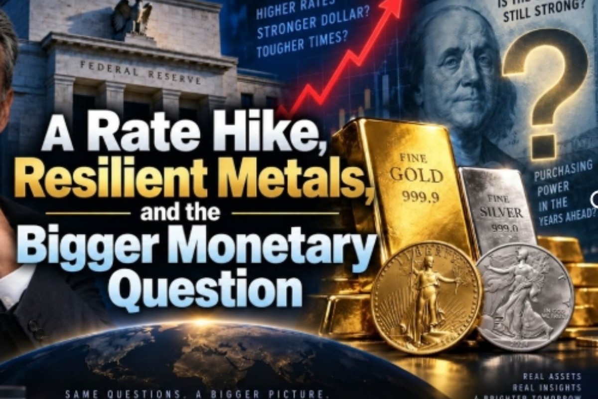 A Rate Hike, Resilient Metals, And The Bigger Monetary Question