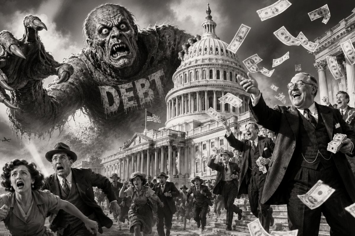 While Everybody Obsesses About Rate Hikes, Federal Spending Marches Along Unabated