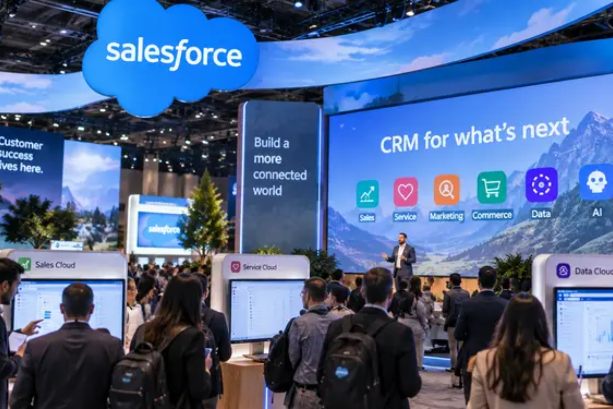 Salesforce Stock Falls Service Outage Hits During Crucial Conference