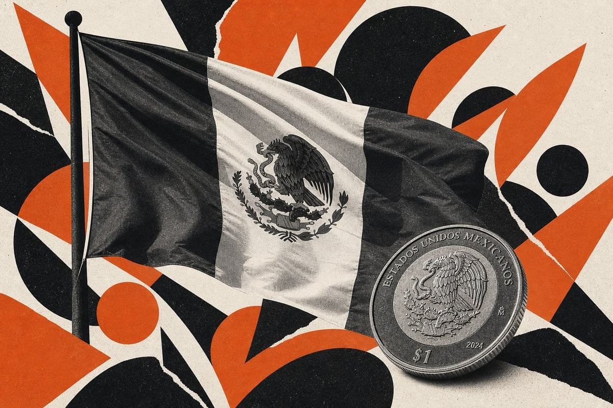 Mexican Peso Drops As U.S. Growth, Hot Inflation Rekindles Fed Hike Bets