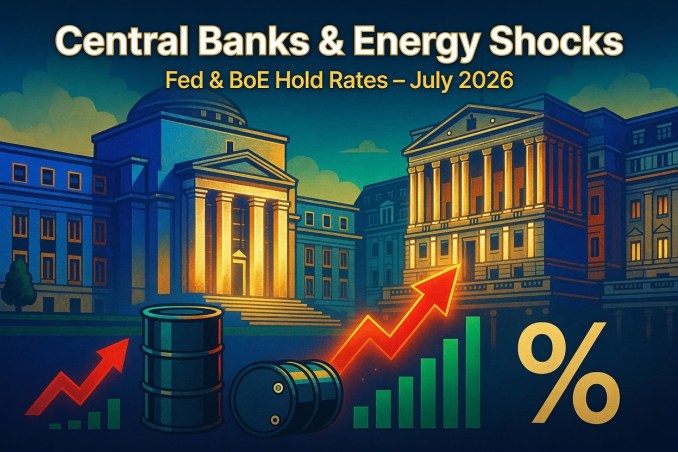 Central Banks Navigate An Energy Shock: Why The Fed And Bank Of England Both Chose To Hold