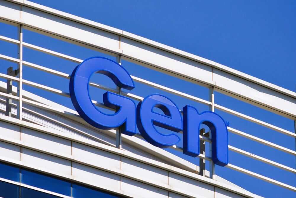 Gen Digital Inc logo on building-by Around the World Photos via Shutterstock
