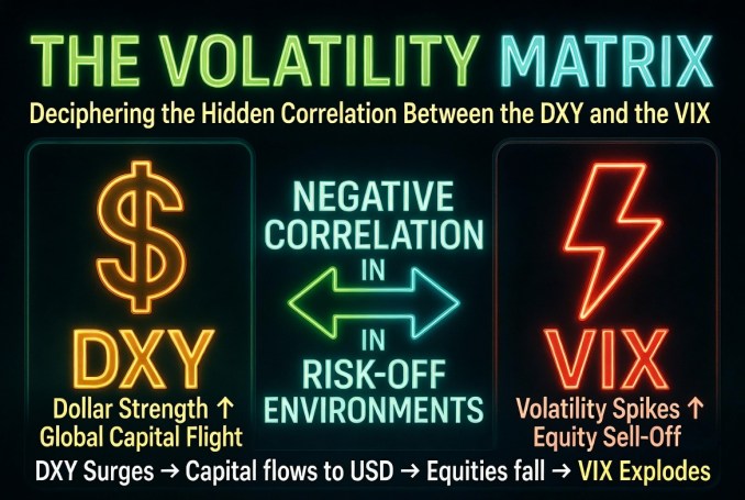 The Volatility Matrix: Deciphering The Hidden Correlation Between The DXY And The VIX