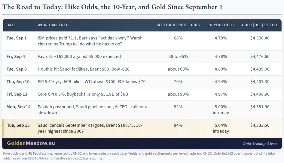 Gold Price Right Before The Hike - Image 3