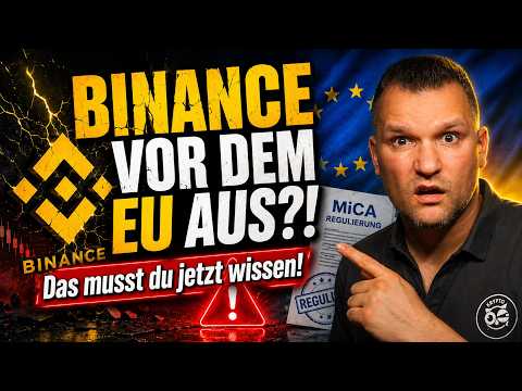 BINANCE SCHOCK in Europa! Griechenland sagt NEIN zur MiCA Lizenz! DAS MÜSSEN Nutzer jetzt wissen!