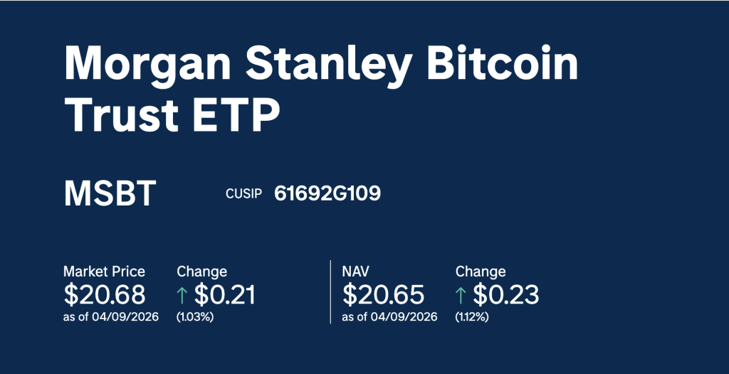 The new Morgan Stanley Bitcoin ETF has sparked a fee war amongst multiple trillion-dollar asset managers, in a huge boost for BTC USD