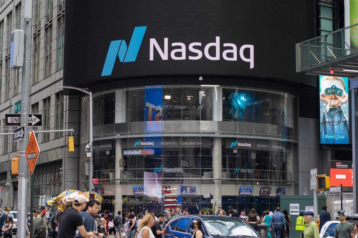 Nasdaq Inc NY building-by hapabapa via iStock
