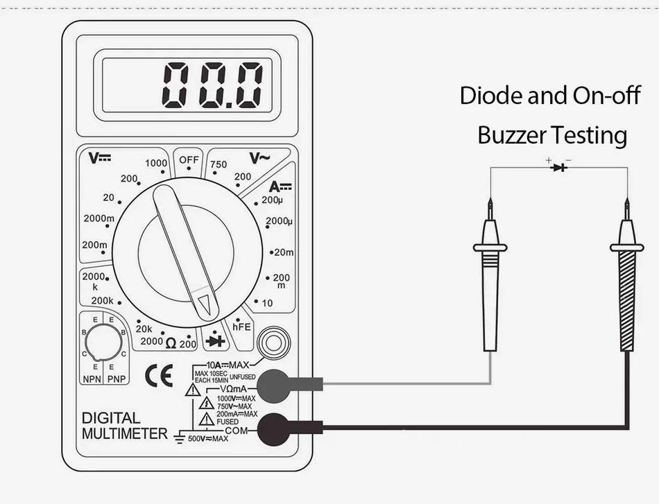 DT830B Digital Multimeter Instruction Manual