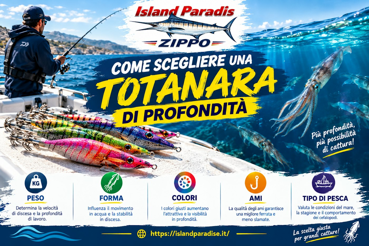 Come scegliere una totanara di profondità Come scegliere una totanara di profondità