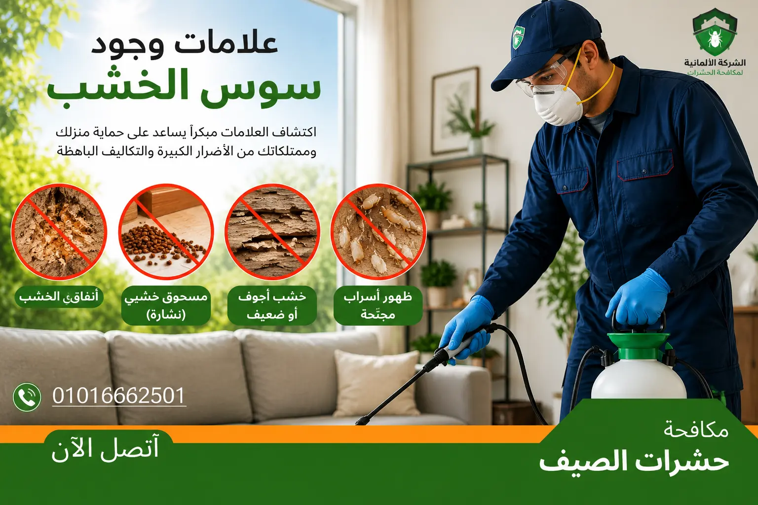 علامات وجود سوس الخشب.webp علامات وجود سوس الخشب.webp