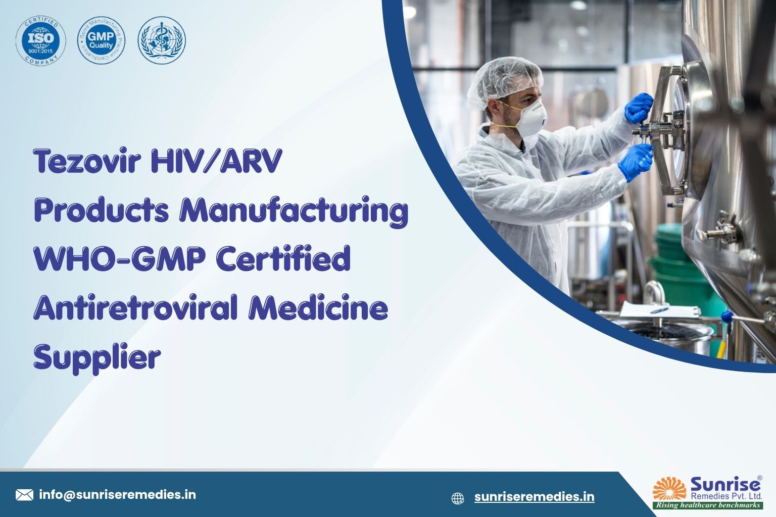Tezovir HIVARV Products Manufacturing WHO-GMP Certified Antiretroviral Medicine Supplier.jpg