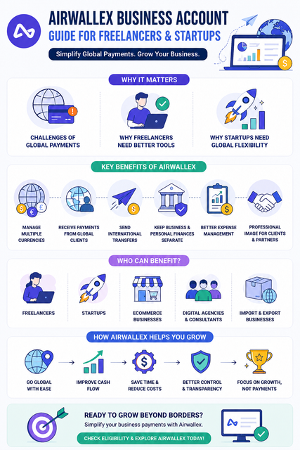 Airwallex Business Account Guide for Freelancers and Startups