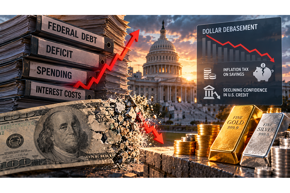 Mike Maharrey Connects Federal Debt To Dollar Debasement And Inflation