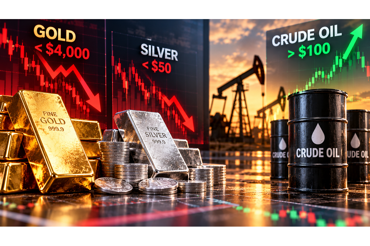 Daily Oil, Gold, Silver Technical Analysis - Friday, Oct 30