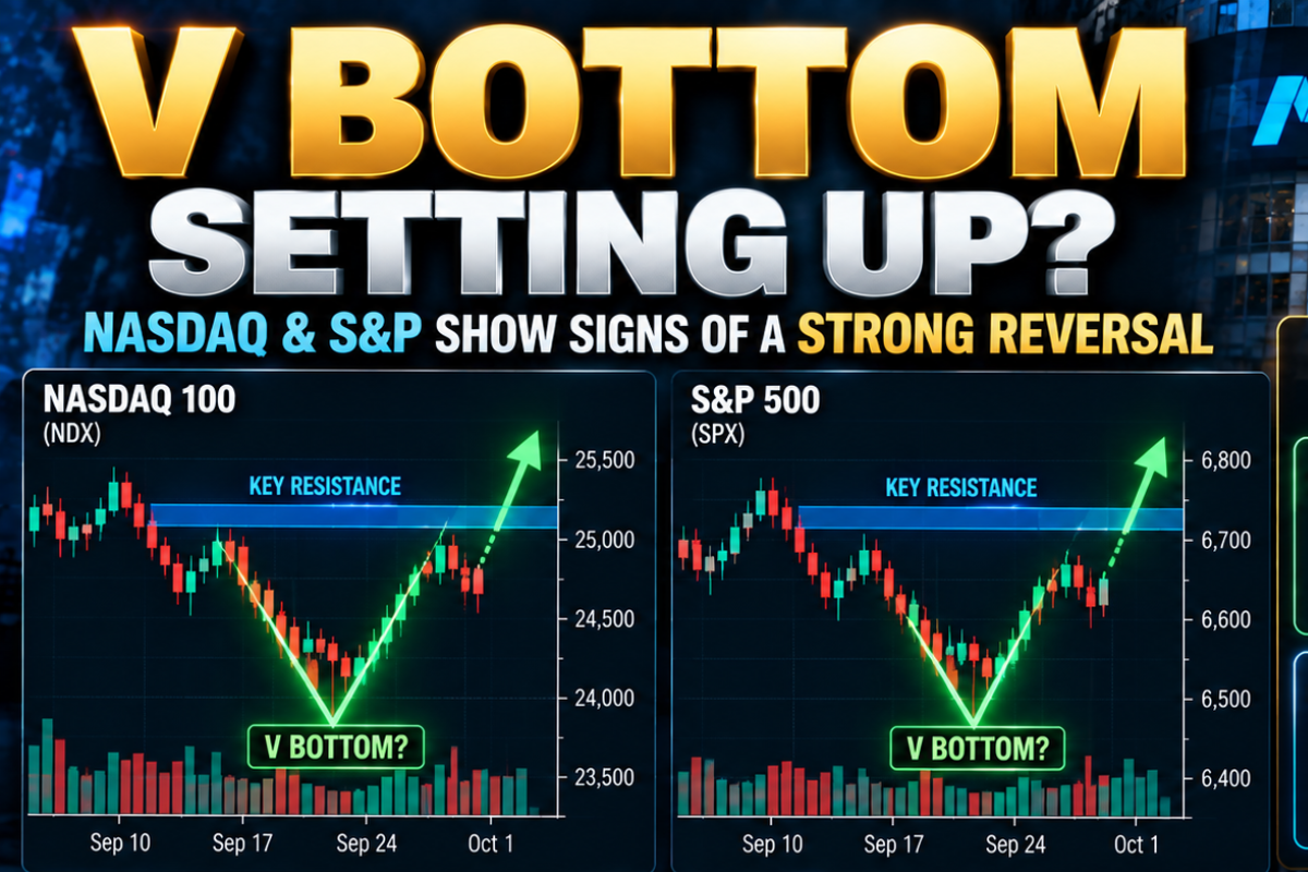 This V-Bottom Could Print Money On Thursday