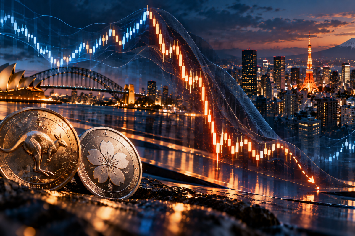 Elliott Wave Analysis: AUDJPY Corrective Decline Plunges 400 Pips