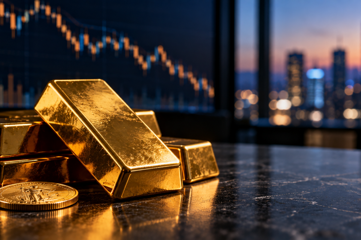 Gold Price Pulls Back Off Session Highs To Trade At About $4,143