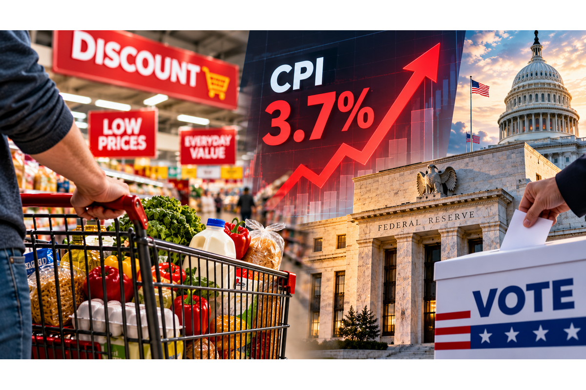 Fed Hike Odds Jump To 32.7% After Hot 3.7% September CPI