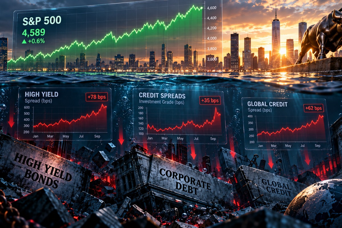 S&P 500 Holds Up As High Yield And Global Credit Weaken