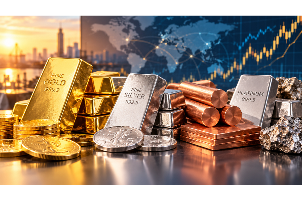 Metal Markets Report For Tuesday, Oct 13
