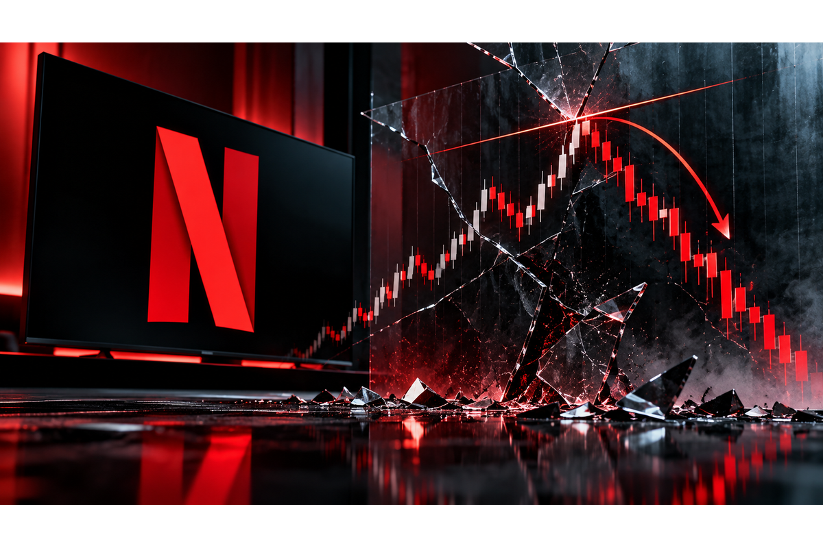 Netflix Elliottwave Bearish Sequence Dictates Corrective Rally Failure, Downside Towards $50