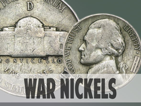 silver wartime nickels