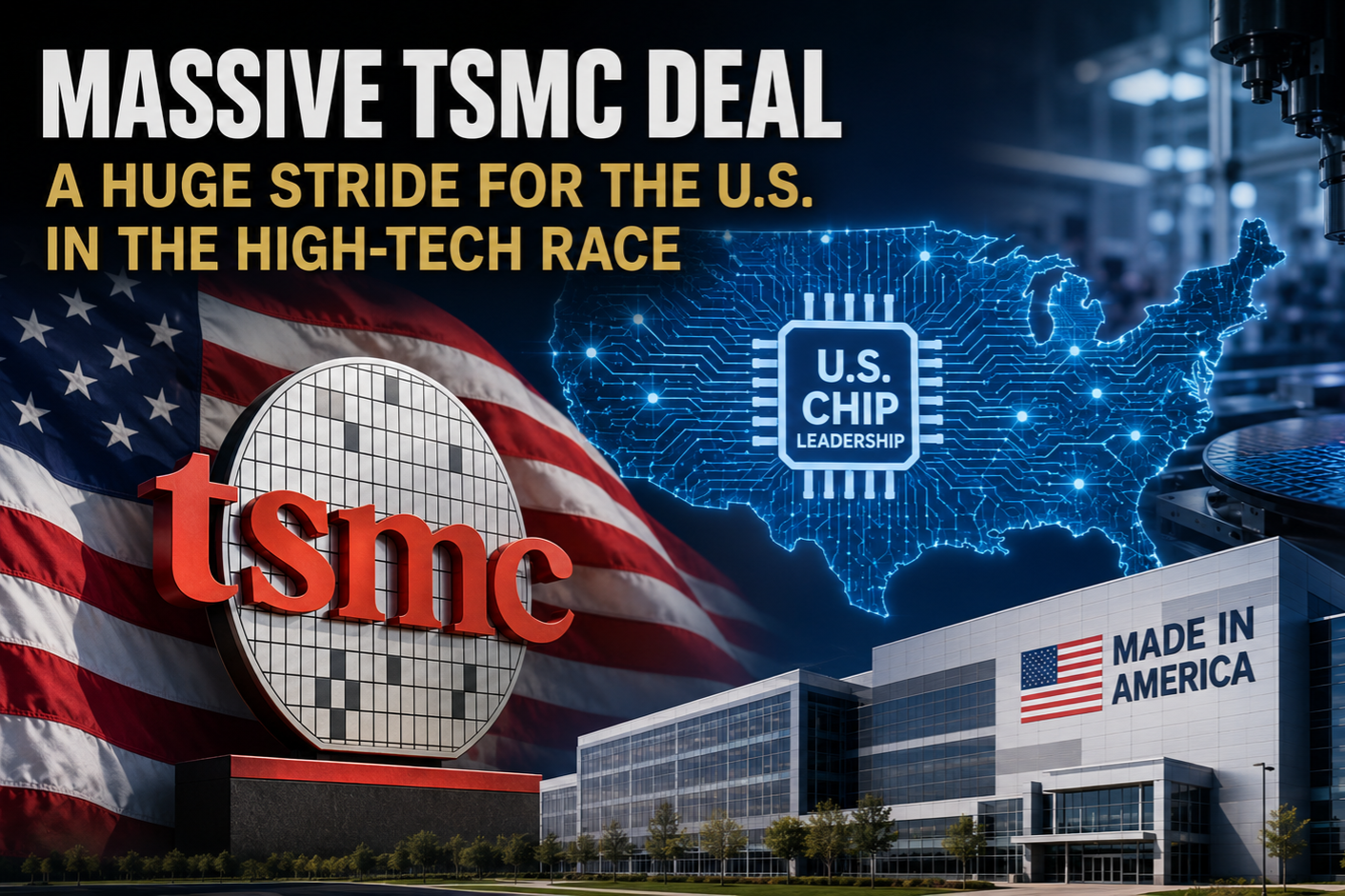 Massive TSMC Deal Is Huge Stride For US In High-Tech Race
