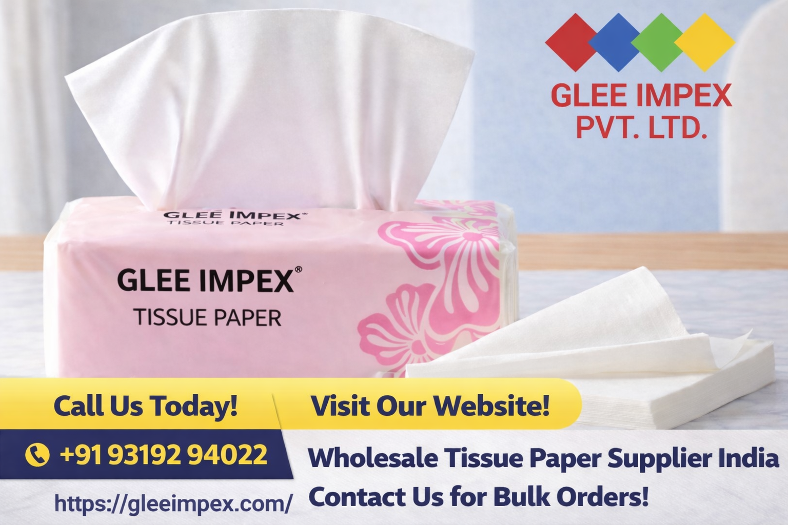 Wholesale tissue paper advertisement showcase.png