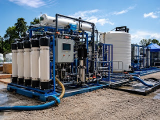 Temporary water treatment plant Temporary water treatment plant