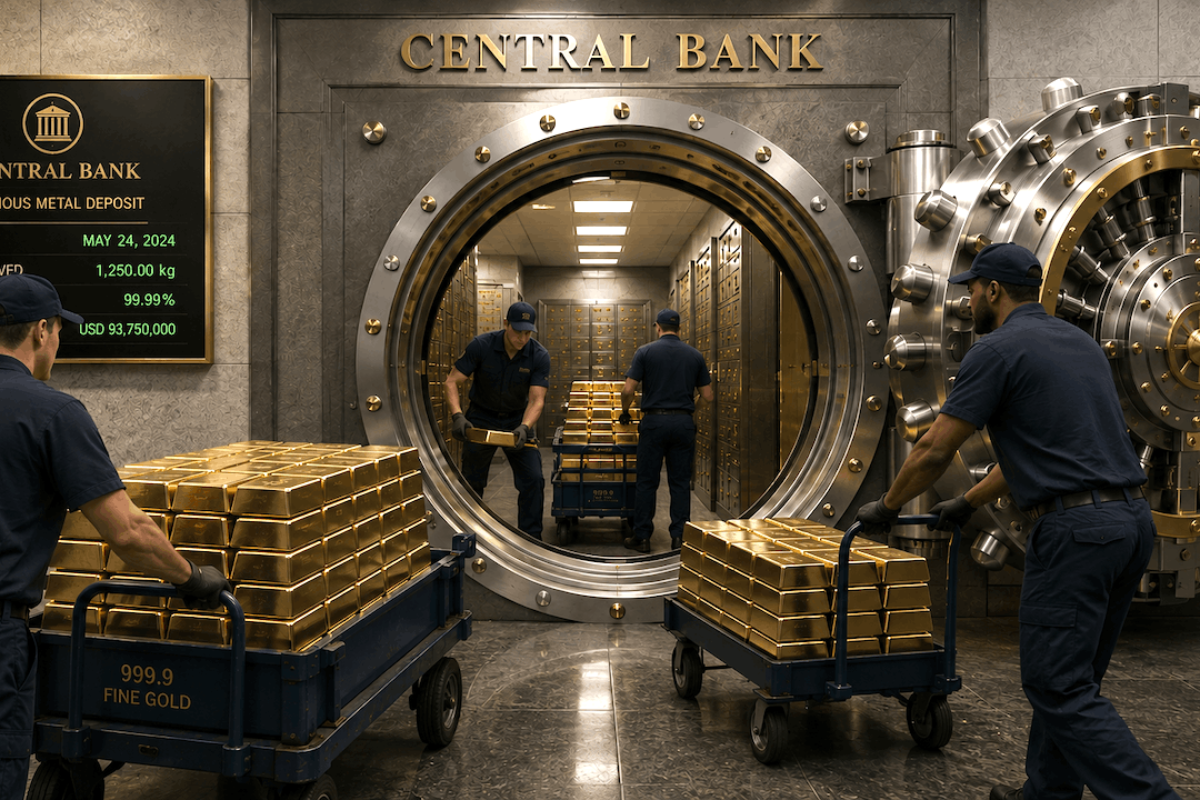 Four Reasons Central Banks Are Piling Up Gold