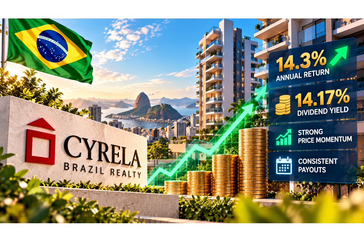 Current Report: Cyrela Brazil Realty May Gain 14.34% In 2027