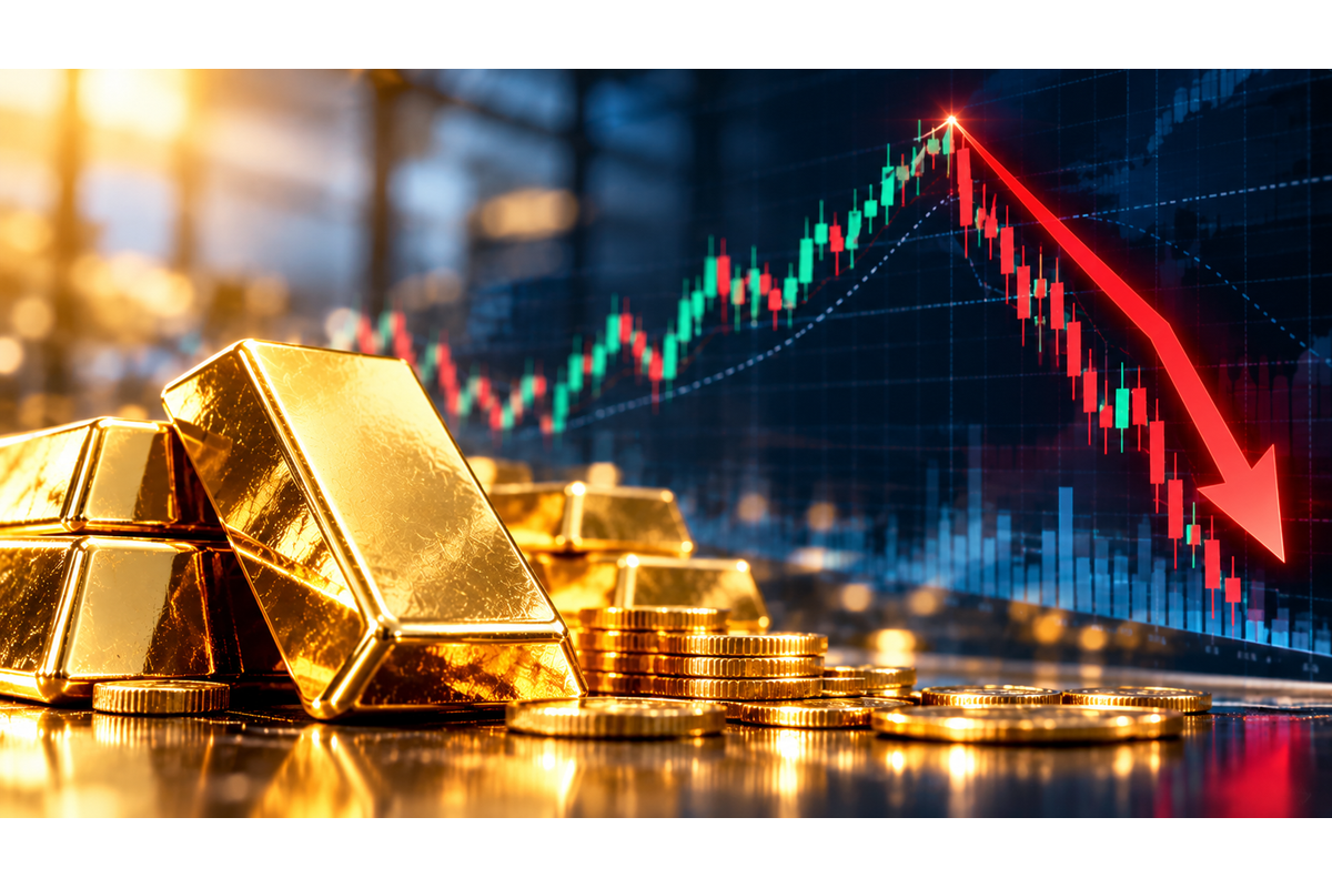 XAUUSD Elliott Wave Forecast Accuracy: Capturing Over 1460 Points Lower